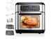AICOOK 11qt Air Fryer Oven, 1500W, 8+3+4 Multi-function Toaster Oven For families, Dishwasher-Safe Accessories and 40 Recipe Included