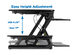 Mount-It! Height Adjustable Sit-Stand Desk Converter