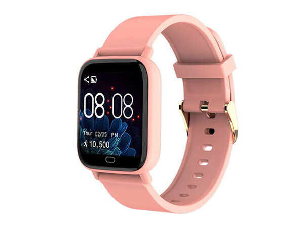 pink smart watch