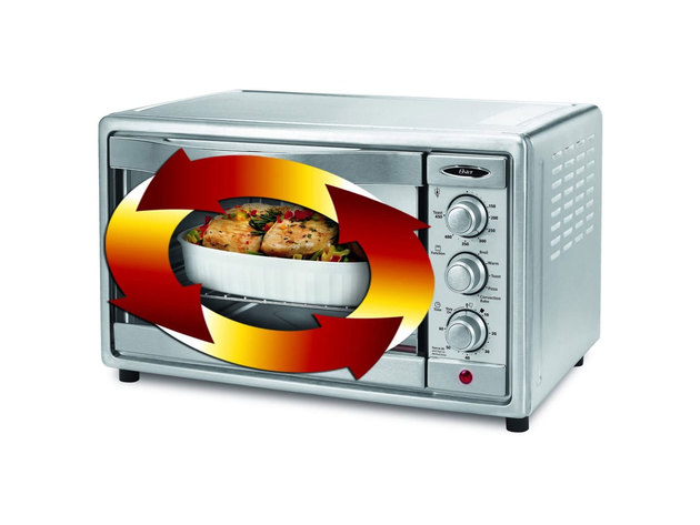 Oster Convection Toaster Oven, 6 Slice, Brushed Stainless Steel ...