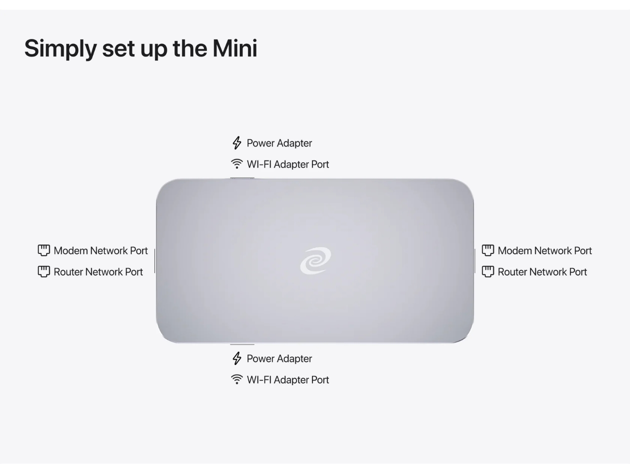 Deeper Connect Mini Decentralized VPN & Firewall Hardware