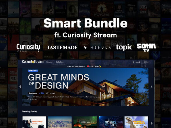 The Smartest Streaming Bundle ft. Curiosity Stream: 5-Yr Subscription |  StackSocial