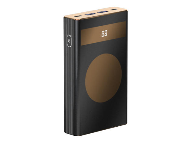 Flash 2.0 USB-C Graphene 210W Power Bank (Black/Gold)