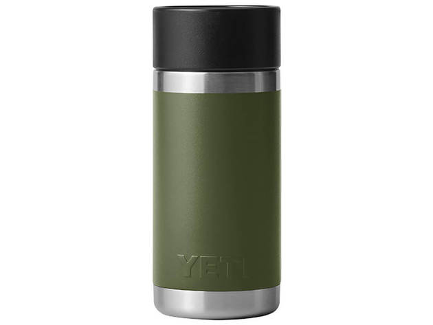 Yeti 21071500707 Rambler 12 oz. Bottle with HotShot Cap - Highlands Olive