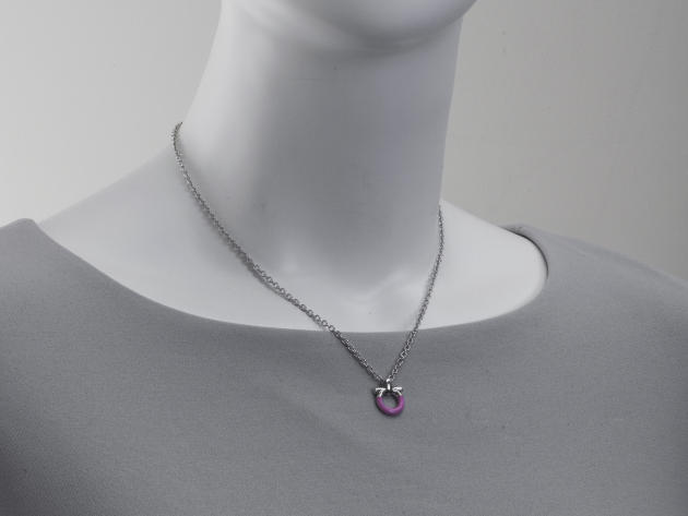 Ferragamo Charms Sterling Silver Necklace (Store-Display Model)