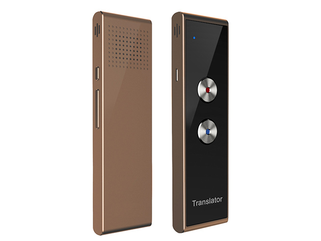 Mini Portable Smart Instant Voice Translator (Gold)