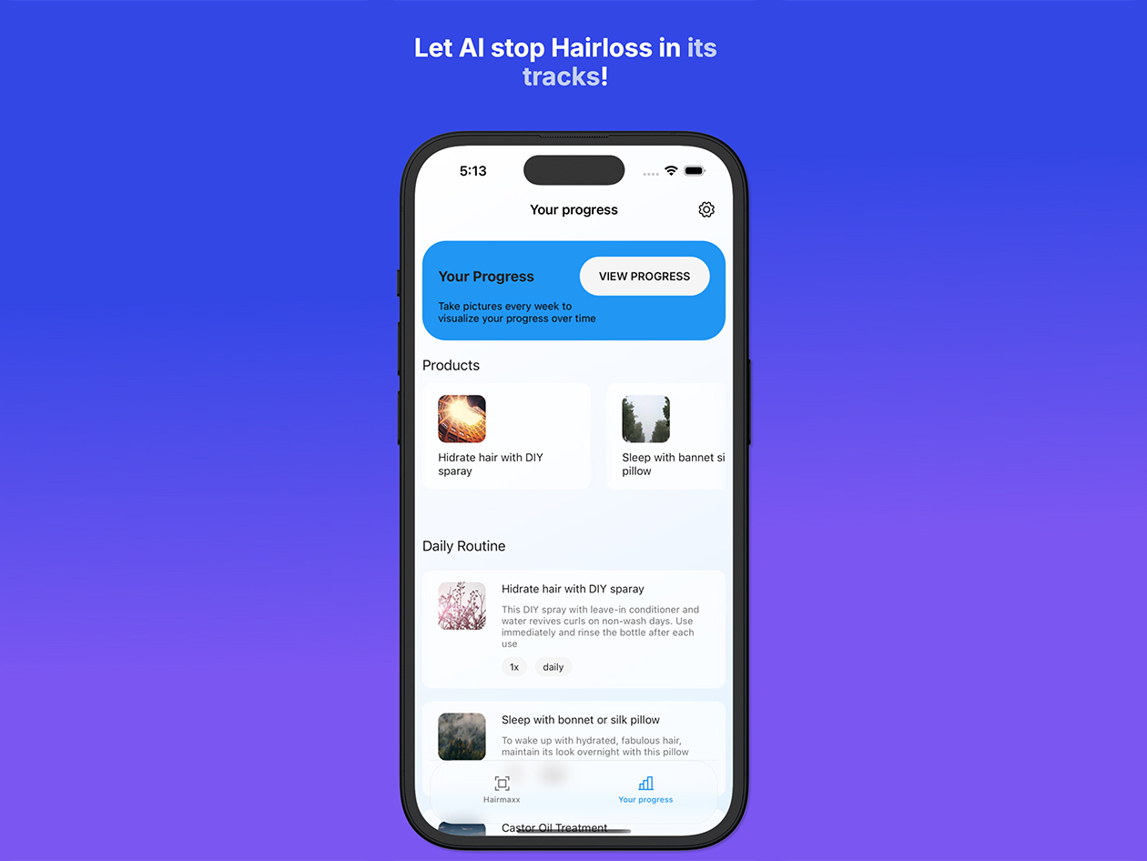 Hairmaxx AI Hair Analysis: Lifetime Subscription (iOS only)
