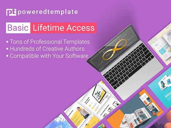 PoweredTemplate Basic Plan Lifetime Subscription - Product Image