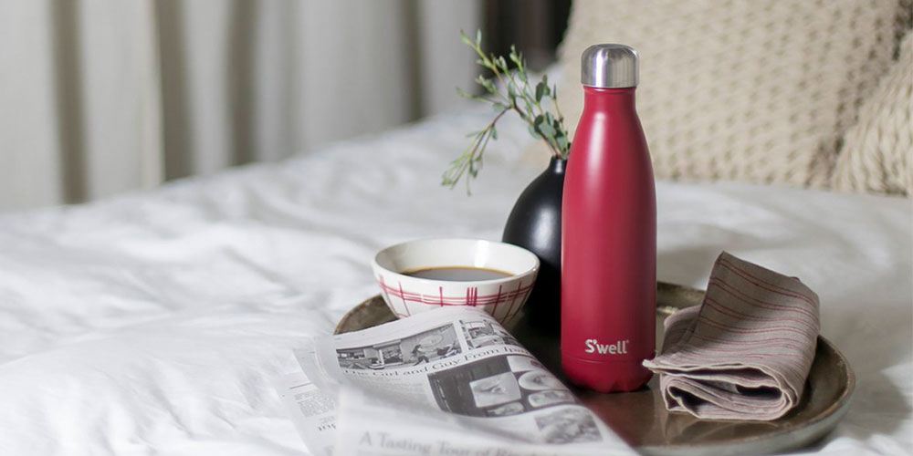 S'well 'Velvet Crimson' Red Water Bottle (25 Oz.)