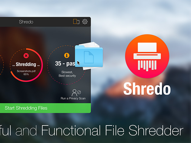 Shredo: File Shredder (Family License)