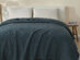 Vintage Cotton Waffle Blanket (Throw/Indigo)