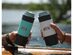 Non-Tipping Can Cooler - Teal / 12oz Slim Can