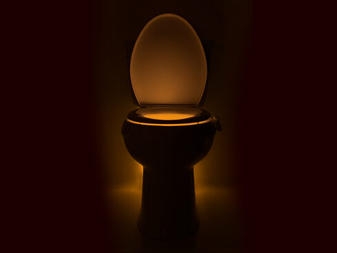 IllumiBowl Germ Defense Toilet Light on sale: get a 2-Pack for $22.99