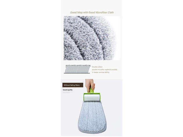 Britenway Versatile Wet/Dry Cleaning Mop w/ Spray Nozzle