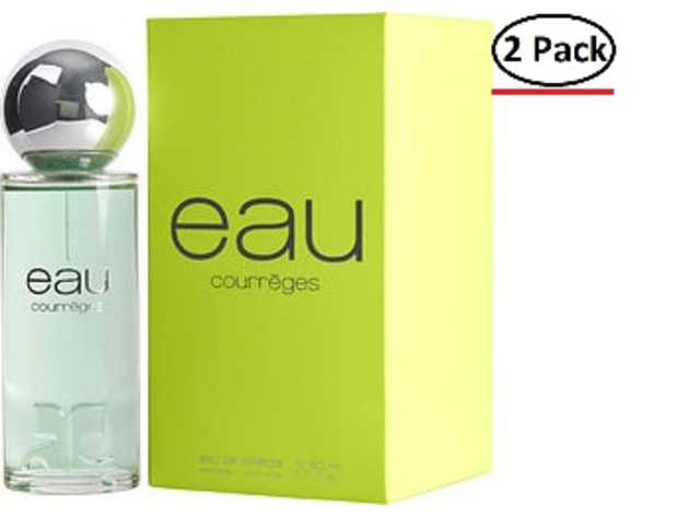 Eau De Courreges By Courreges Edt Spray 3.0 Oz For Women (Package Of 2)