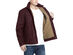 Weatherproof Vintage Men's Waxed Sherpa Lined Trucker Jacket Red Size Medium