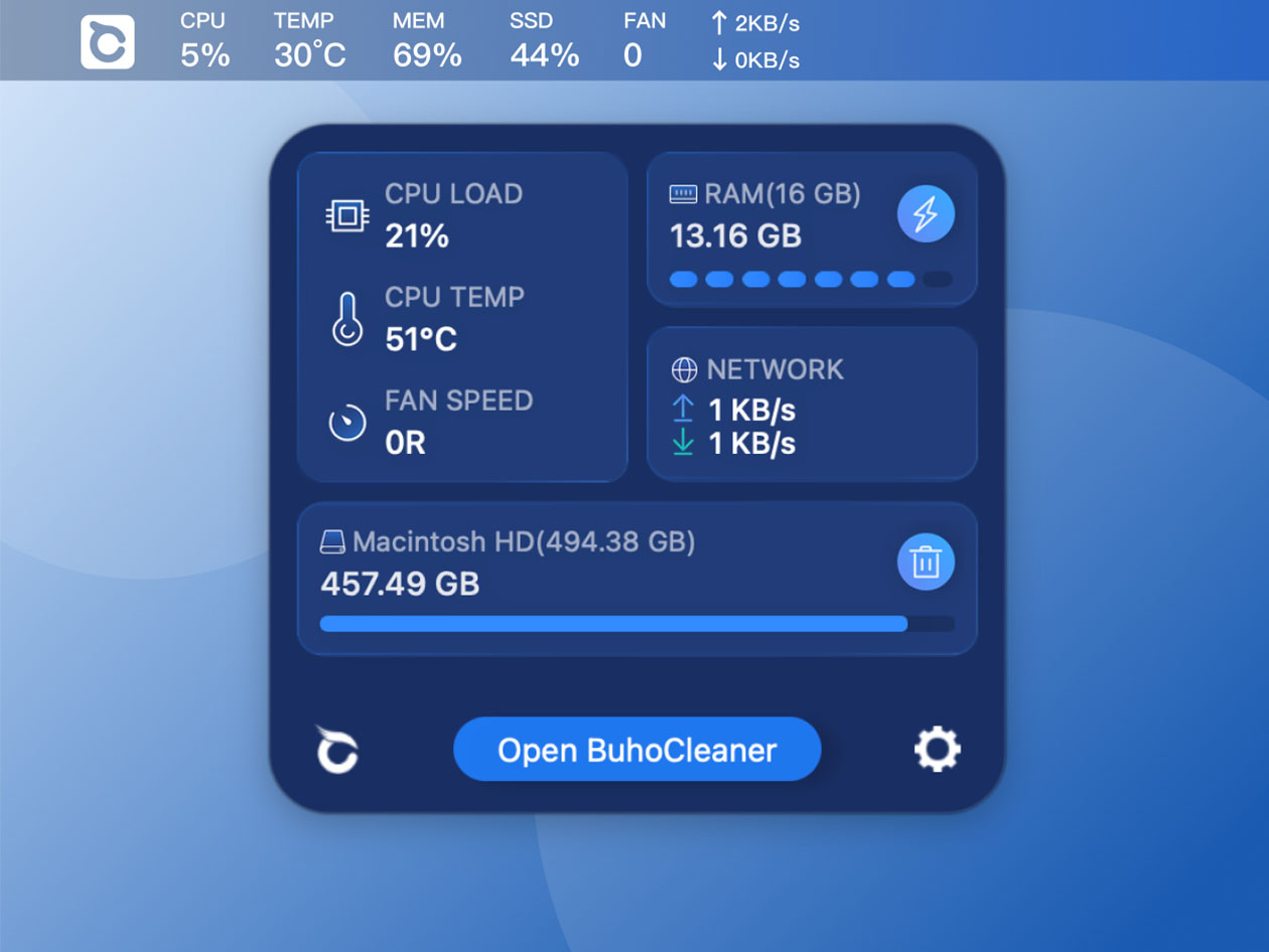 BuhoCleaner for Mac: Family Plan (Lifetime Subscription)