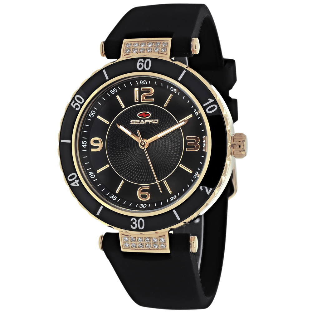 Seapro Women's Seductive Black Dial Watch - SP6414