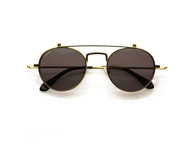 The Huncho Sunglasses Gold / Smoke