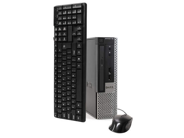 Dell Optiplex 790 Ultra Small Form Factor Computer PC, 3.20 GHz Intel i7 Quad Core, 4GB DDR3 RAM, 500GB SATA Hard Drive, Windows 10 Professional 64 bit (Renewed)