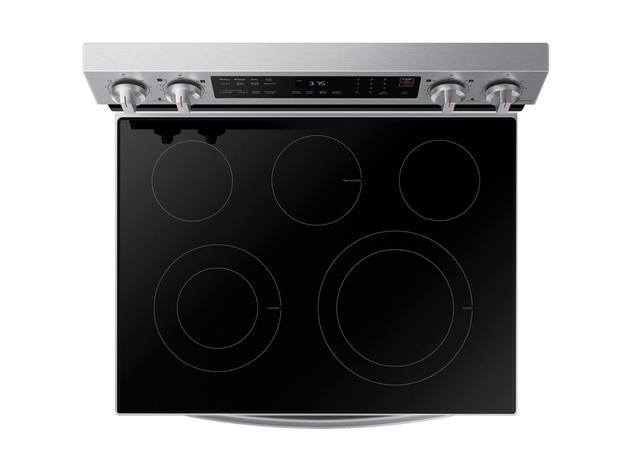 Samsung NE63A6511SS 6.3 cu. ft. Smart Freestanding Electric Range - Stainless Steel