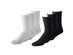 Unisex Crew Athletic Sports Cotton Socks  60 Pack - Black and White