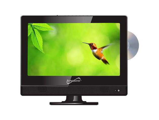 Supersonic Sc1312 13 3 Inch 7p Led Hd Tv With Dvd Player Stacksocial