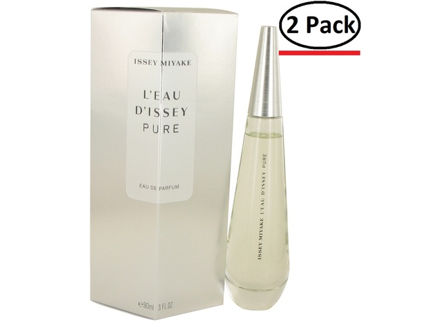 L'eau D'issey Pure by Issey Miyake Eau De Toilette Spray 3 oz for Women (Package of 2)