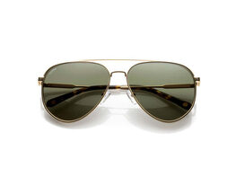 Hot Shot Sunglasses Gold / Green