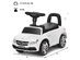 AMG Mercedes Benz Licensed Kids Ride On Push Car with Music Horn and Storage White\Black\Red - White