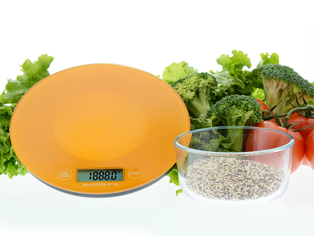 Chef's Circle Digital Kitchen Scale (Red)