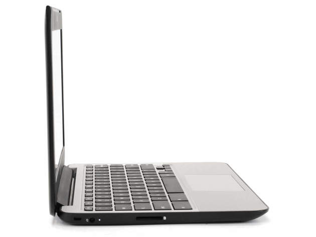HP V2W29UT 11" Chromebook, 2.16GHz Intel Celeron, 2GB RAM, 16GB SSD, Chrome, 11" Screen (Renewed)
