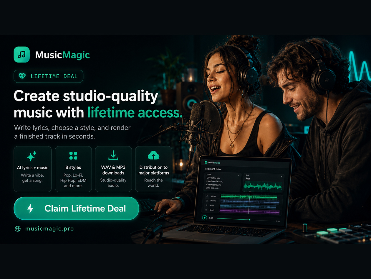 MusicMagic Pro Plan: Lifetime Subscription