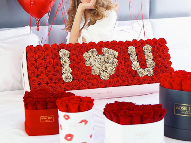The Love Blossoms Valentine’s Day Giveaway ft. Rose Box’s 150 XL Long-Lasting Roses