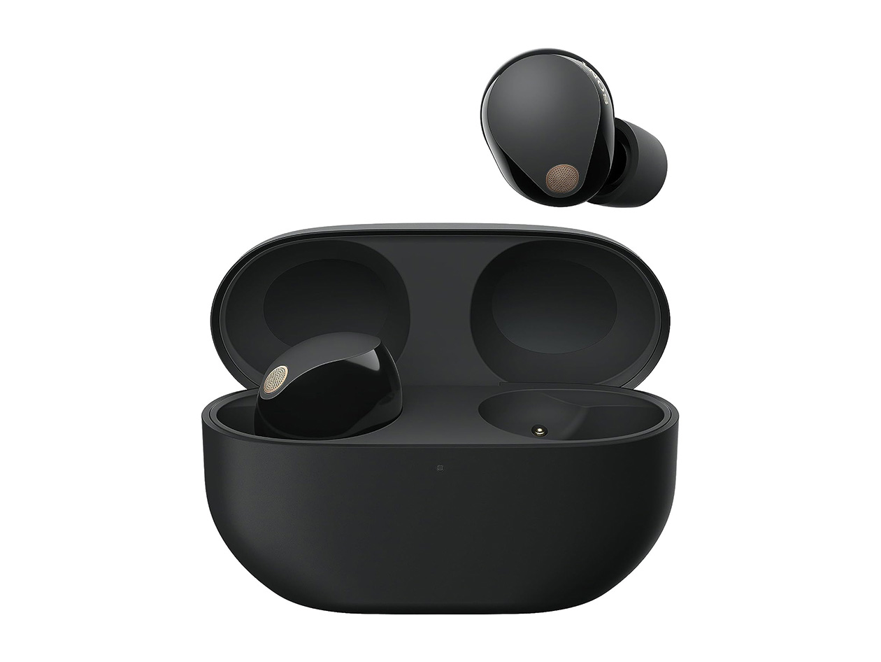 Sony WF1000XM5 True Wireless Noise Cancelling Earbuds - Black (Open Box) 