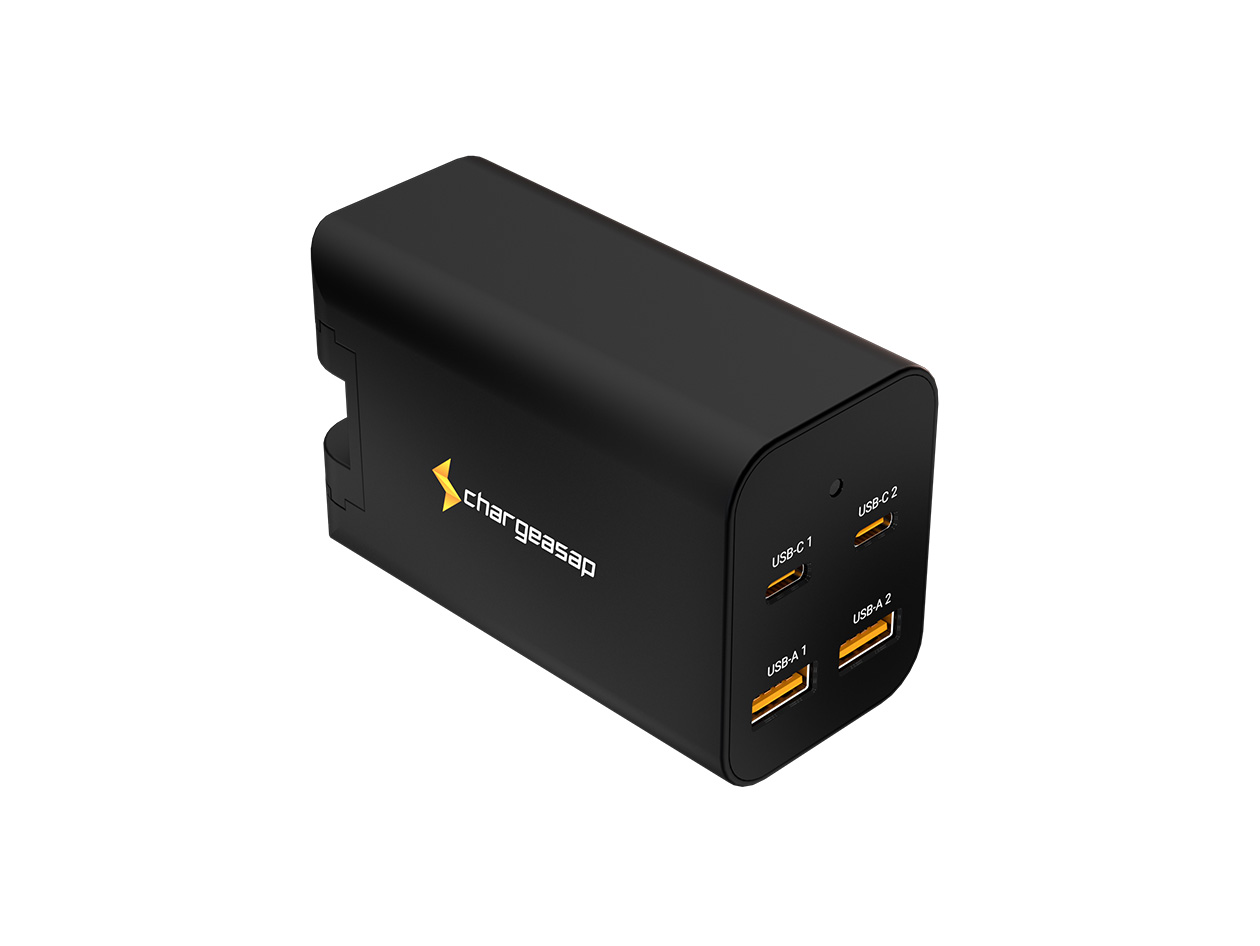 200W Omega USB-C GaN Charger (Black)