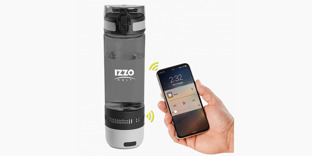 Izzo Golf 16oz Bluetooth Speaker Bottle