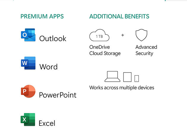 Microsoft 365 Personal: 15-Month Subscription [1TB OneDrive Cloud Storage for 1 User, PC/Mac]