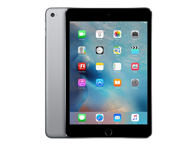 Apple iPad mini 4, 128GB, WiFi Only, Space Gray (Refurbished)