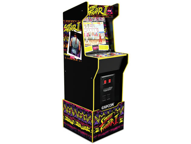 Arcade1up STRTFIGHTA1U Capcom Legacy Edition Arcade Machine with Riser