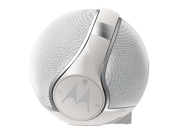 Motorola Sphere+ 2-in-1 スピーカー　ヘッドホン　新品 Motorola Sphere+ 2 in 1 Bluetooth Speaker With Over-Ear Headphones