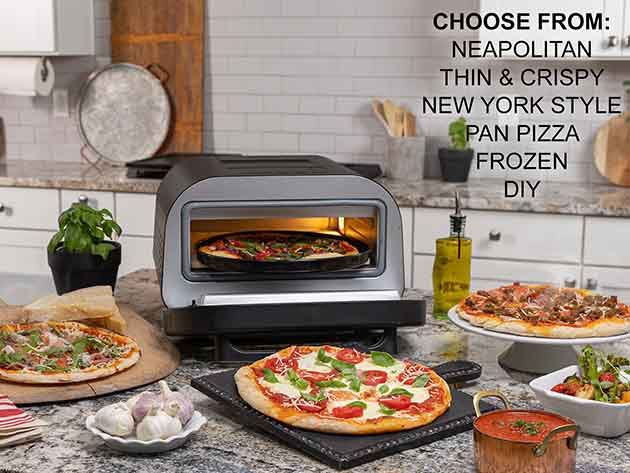 Gemelli Home Indoor/Outdoor Electric Pizza Oven