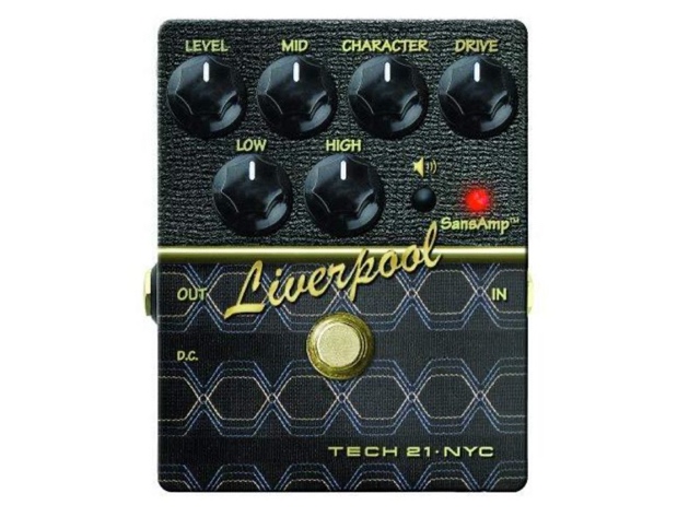 Tech21 Character Series CSLIV2 Liverpool V2 Guitar Distortion Effect Pedal,Black (Used, Damaged Retail Box)