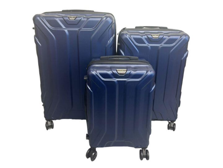 Vittorio Transmover 3-Piece Luggage Set (Silver)