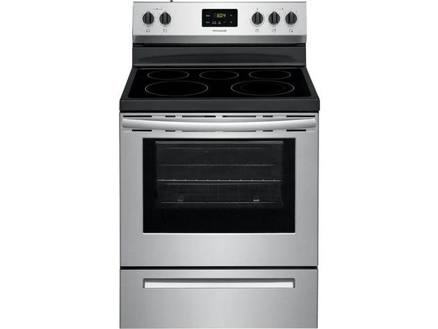 Frigidaire FCRE3052AS 5.3 cu. ft. Stainless Electric Range with Manual ...