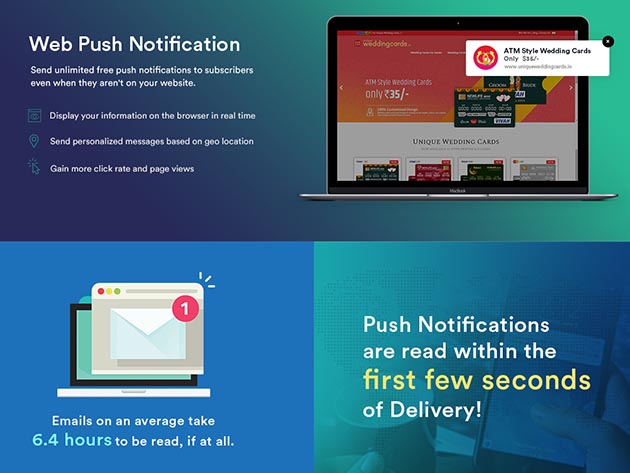 Feedify Push Notification Tool: Lifetime Subscription (The Ultimate Plan)