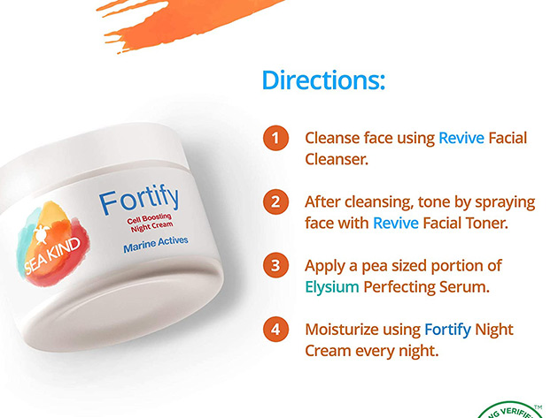 Sea Kind Fortify Cell Renewal Night Cream (2oz)