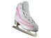 American Athletic Girls' Soft Boot Multi-layer Ice Figure Mesh Trim Skates, Size: 11, White/Pink (New Open Box)