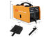 Goplus MIG 130 Welder No Gas Flux Core Wire Automatic Feed Welder IGBT Inverter - Orange
