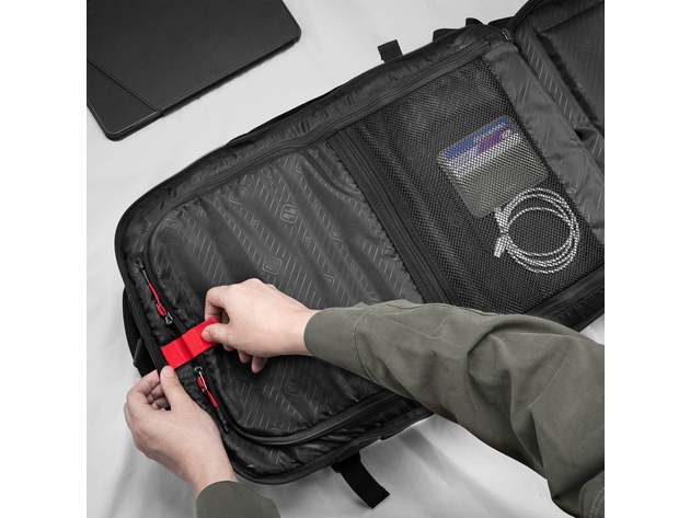 tomtoc A82 Laptop Backpack 40L for Travel Black
